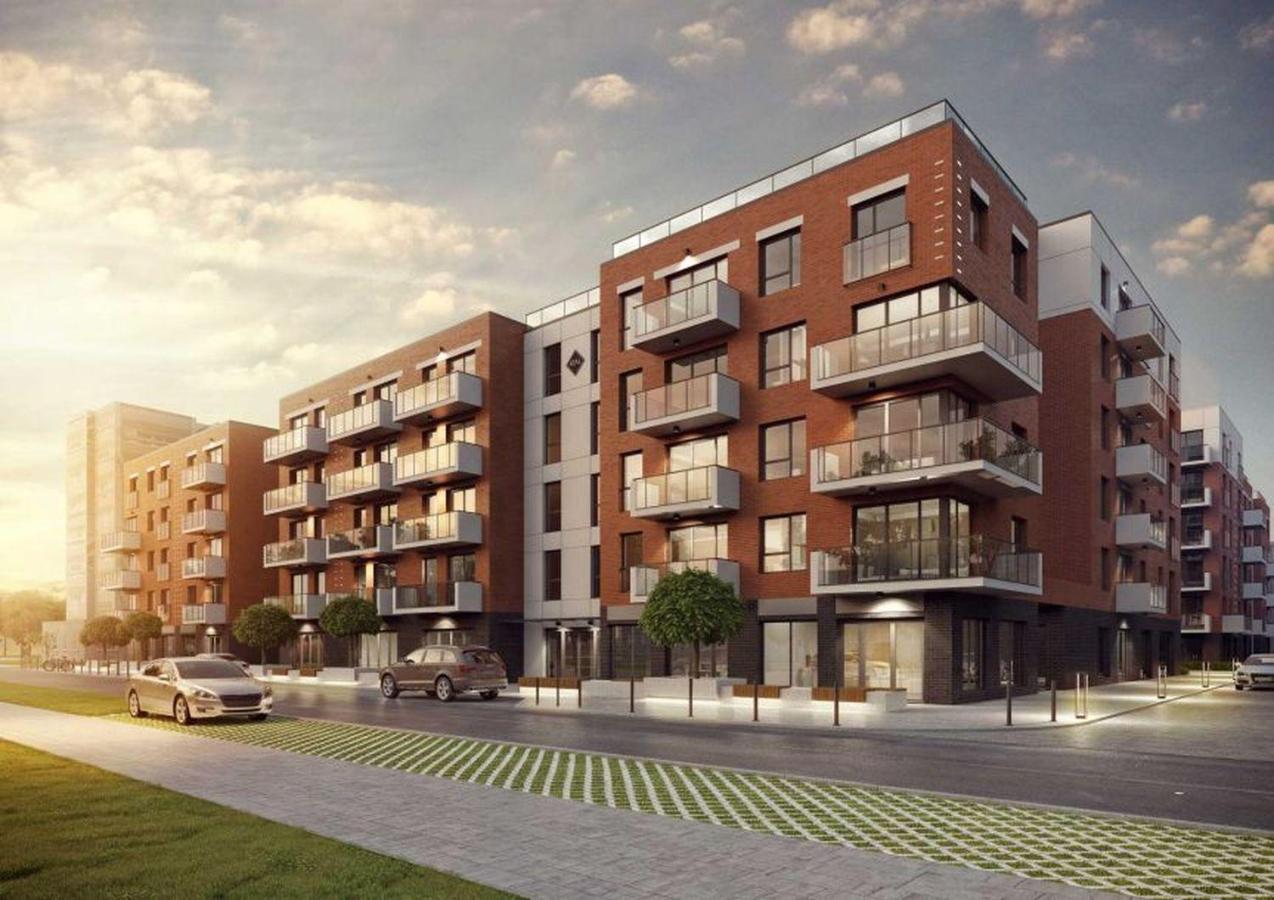 City Center Nowa Grobla Apartments & Parking By Downtown Apartments Gdańsk Exteriör bild